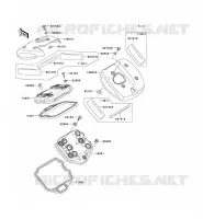 CYLINDER HEAD COVER voor Kawasaki VN900 CLASSIC 2006