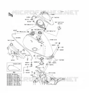 FUEL TANK voor Kawasaki VN900 CLASSIC 2006