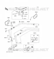 HANDLEBAR voor Kawasaki VN900 CLASSIC 2006