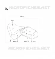 SEAT voor Kawasaki VN900 CLASSIC 2006
