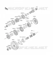 TRANSMISSION voor Kawasaki VN900 CLASSIC 2006