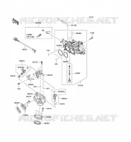 CARBURETOR voor Kawasaki VN900 CLASSIC 2006