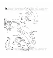 FENDER voor Kawasaki VN900 CLASSIC 2006