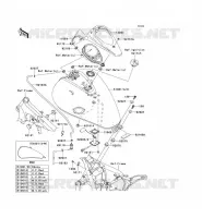 FUEL TANK voor Kawasaki VN900 CLASSIC 2006