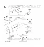 HANDLEBAR voor Kawasaki VN900 CLASSIC 2006