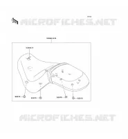 SEAT voor Kawasaki VN900 CLASSIC 2006