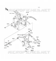 SWINGARM voor Kawasaki VN900 CLASSIC 2006