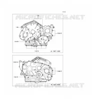 CRANKCASE BOLT voor Kawasaki VN900 CLASSIC 2008