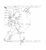 FRONT MASTER CYLINDER voor Kawasaki VN900 CLASSIC 2008