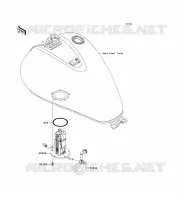 FUEL PUMP voor Kawasaki VN900 CLASSIC 2008
