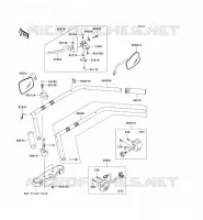 HANDLEBAR voor Kawasaki VN900 CLASSIC 2008