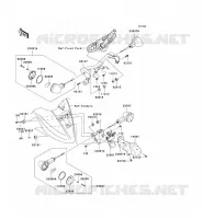INDICATORS(JKAVN2B1 7A016370 ) voor Kawasaki VN900 CLASSIC 2008