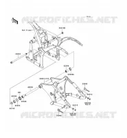 SWINGARM voor Kawasaki VN900 CLASSIC 2008