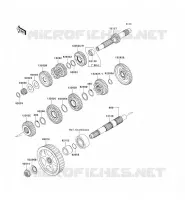 TRANSMISSION voor Kawasaki VN900 CLASSIC 2008
