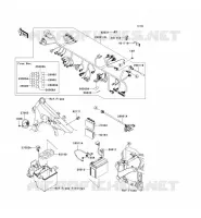 CHASSIS ELECTRICAL EQUIPMENT voor Kawasaki VN900 CLASSIC 2008