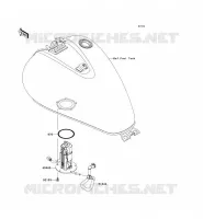 FUEL PUMP voor Kawasaki VN900 CLASSIC 2008