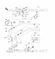 HANDLEBAR voor Kawasaki VN900 CLASSIC 2008