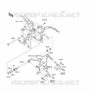 SWINGARM voor Kawasaki VN900 CLASSIC 2008