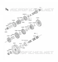 TRANSMISSION voor Kawasaki VN900 CLASSIC 2008