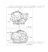 CRANKCASE BOLT voor Kawasaki VN900 CLASSIC 2009