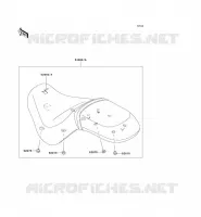 SEAT voor Kawasaki VN900 CLASSIC 2009
