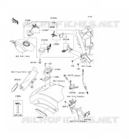 SWITCH   REFLECTORS voor Kawasaki VN900 CLASSIC 2009
