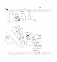 TAILIGHT(S)(JKAVN2B1 7A016370 ) voor Kawasaki VN900 CLASSIC 2009