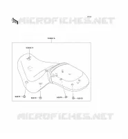 SEAT voor Kawasaki VN900 CLASSIC 2009