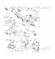 CHASSIS ELECTRICAL EQUIPMENT voor Kawasaki VN900 CLASSIC 2009