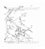 CHASSIS voor Kawasaki VN900 CLASSIC 2009