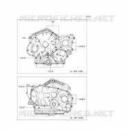 CRANKCASE BOLT voor Kawasaki VN900 CLASSIC 2009