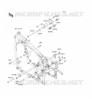 ENGINE MOUNT voor Kawasaki VN900 CLASSIC 2009