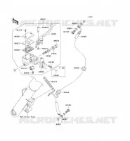 FRONT MASTER CYLINDER voor Kawasaki VN900 CLASSIC 2009