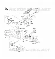 INDICATORS(JKAVN2B1 7A016370 ) voor Kawasaki VN900 CLASSIC 2009
