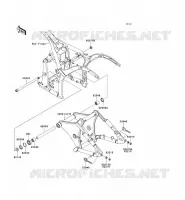 SWINGARM voor Kawasaki VN900 CLASSIC 2009