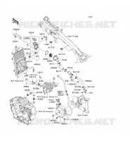 WATER PIPE voor Kawasaki VN900 CLASSIC 2009