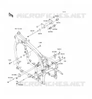 ENGINE MOUNT voor Kawasaki VN900 CLASSIC 2010