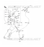FRONT MASTER CYLINDER voor Kawasaki VN900 CLASSIC 2010