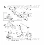 CHASSIS ELECTRICAL EQUIPMENT voor Kawasaki VN900 CLASSIC 2010
