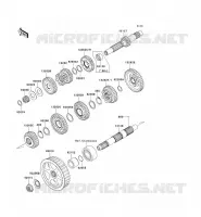 TRANSMISSION voor Kawasaki VN900 CLASSIC 2010