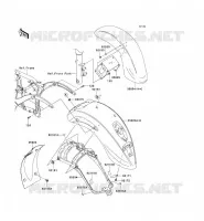 FENDER voor Kawasaki VN900 CLASSIC 2010