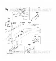HANDLEBAR voor Kawasaki VN900 CLASSIC 2010