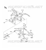 SWINGARM voor Kawasaki VN900 CLASSIC 2010