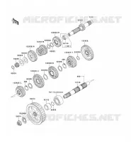 TRANSMISSION voor Kawasaki VN900 CLASSIC 2010