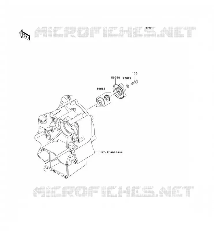 WATER PUMP Kawasaki MOTOS 900 2012 VN900 CLASSIC  VN900BCF