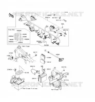 CHASSIS ELECTRICAL EQUIPMENT voor Kawasaki VN900 CLASSIC 2013