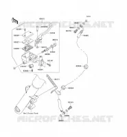 FRONT MASTER CYLINDER voor Kawasaki VN900 CLASSIC 2013