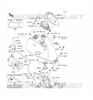 FUEL TANK voor Kawasaki VN900 CLASSIC 2013