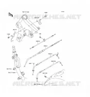 CABLES voor Kawasaki VN900 CUSTOM 2007