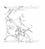 CHASSIS voor Kawasaki VN900 CUSTOM 2007
